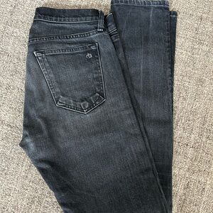 rag & bone Extra Slim Fit 2 Black Denim Jeans